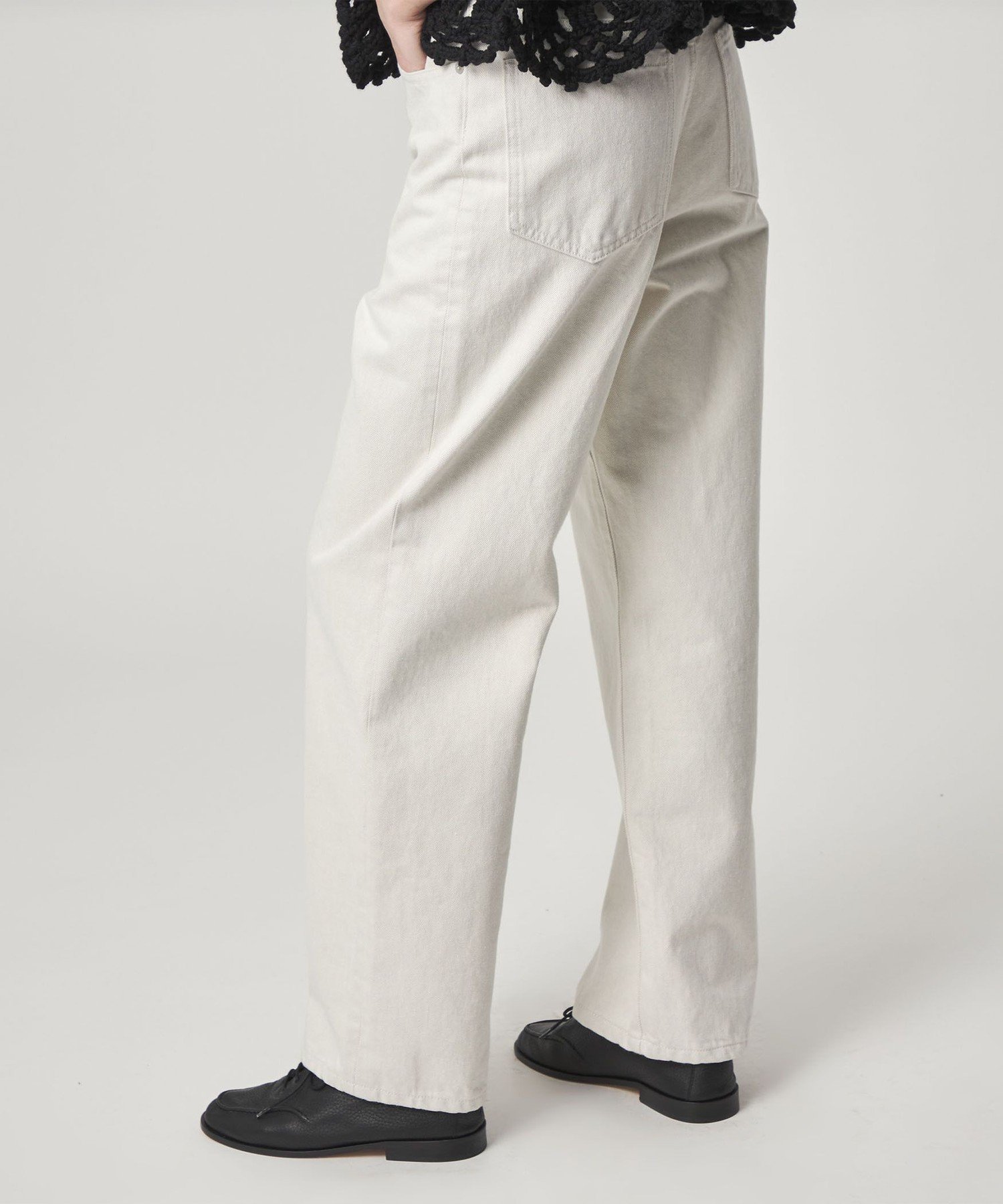 1/26までのお値下げ＜Steven Alan＞コットンデニム ストレートパンツ Steven Alan＞コットン デニム ストレート パンツ