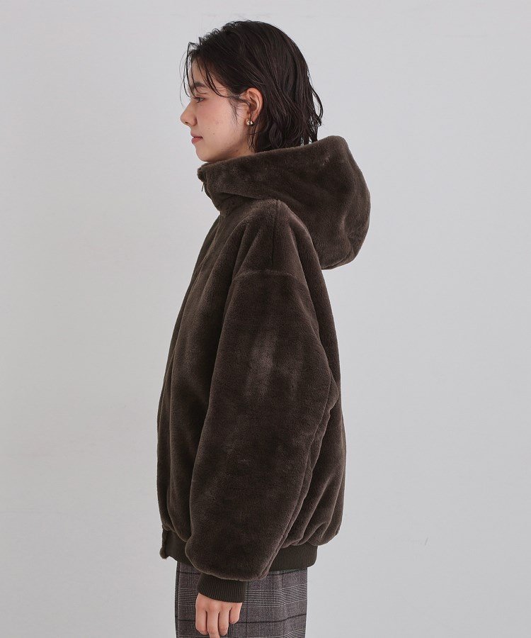 THE SHOP TK｜【2WAY/洗える】リバーシブル フェイクファーブルゾン