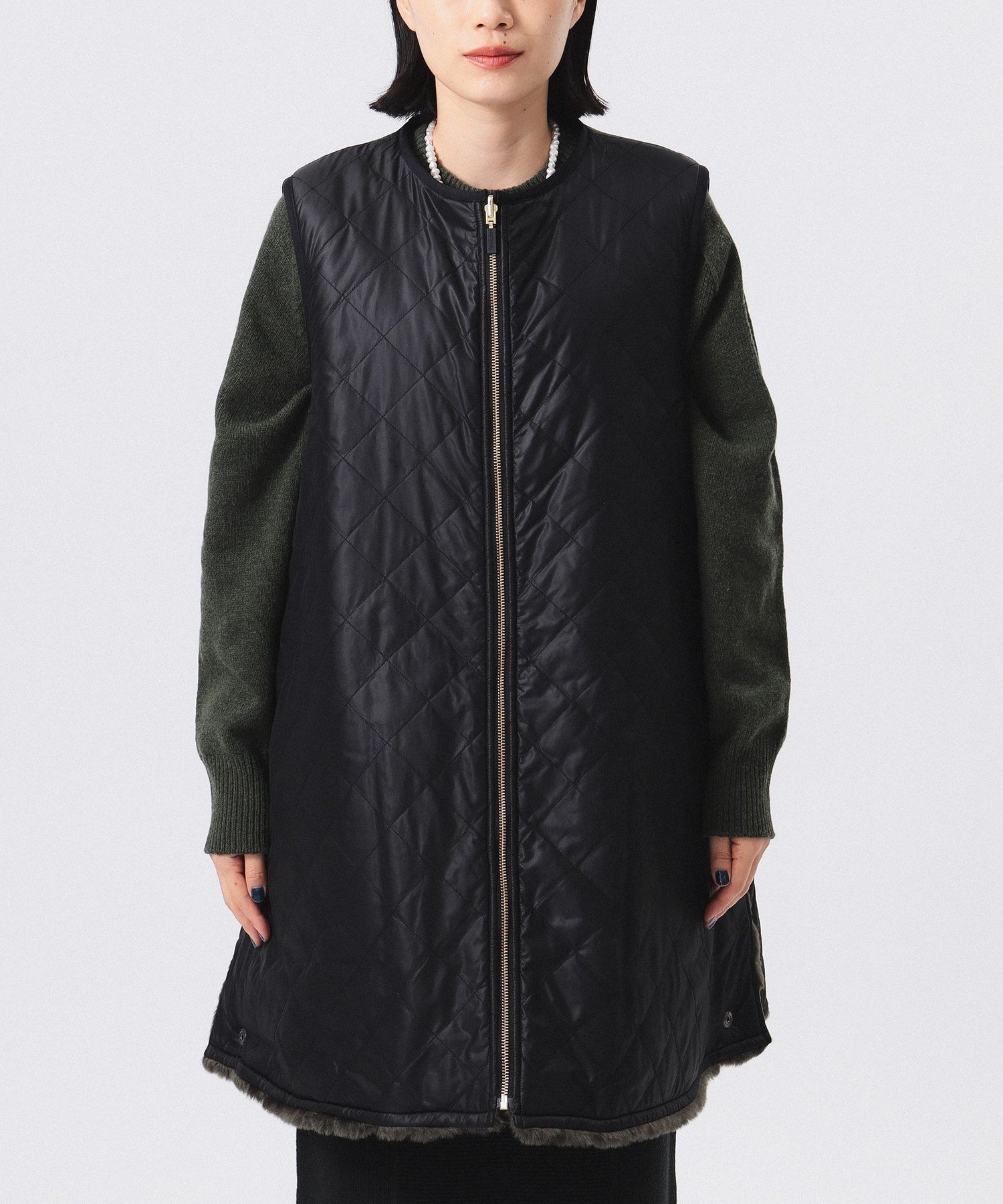 BEAMS WOMEN｜【別注】Barbour / Liner Vest 24FW リバーシブル