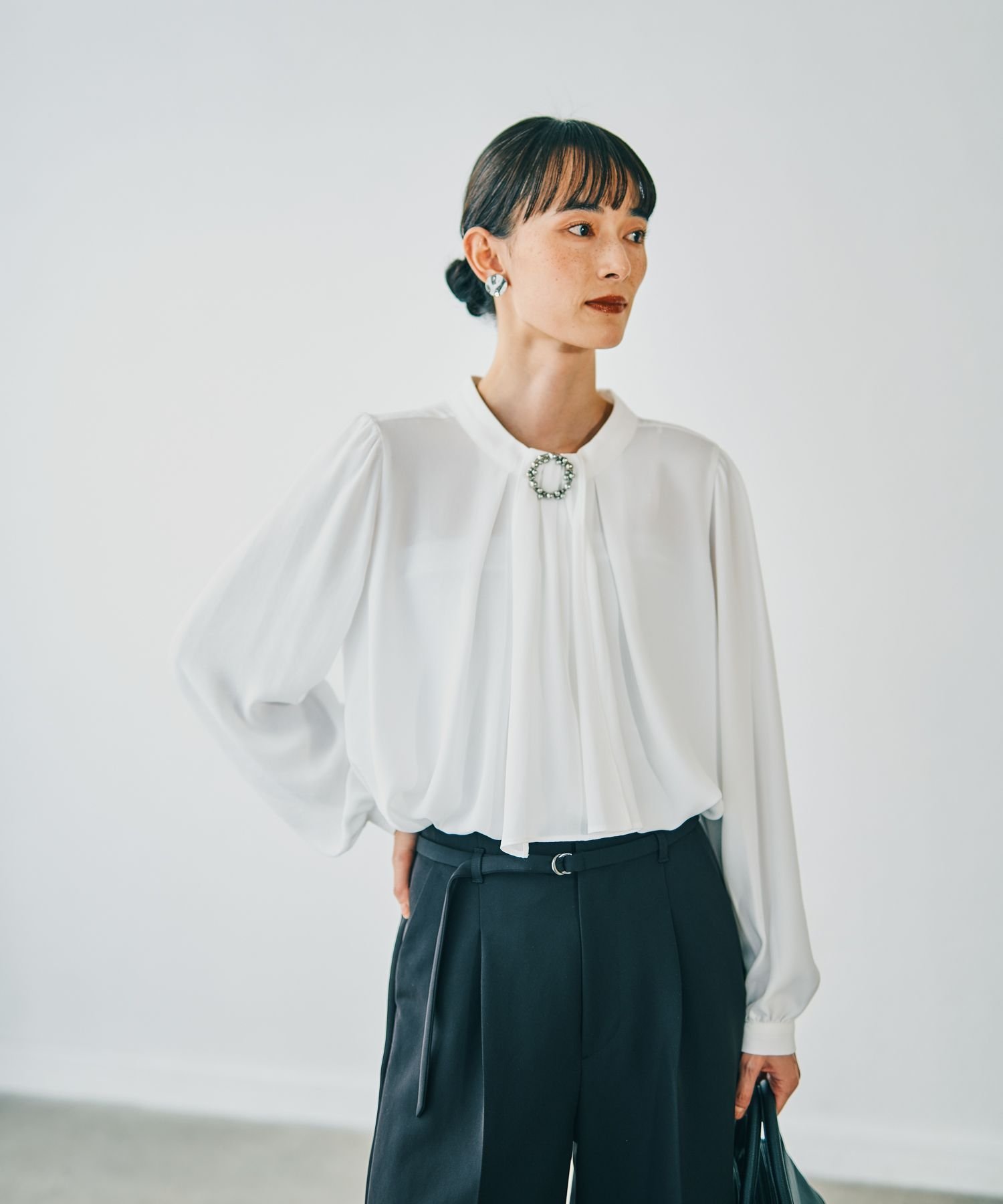 LEPSIM｜【入卒式/セレモニー】2WAYボウタイブラウス | Rakuten