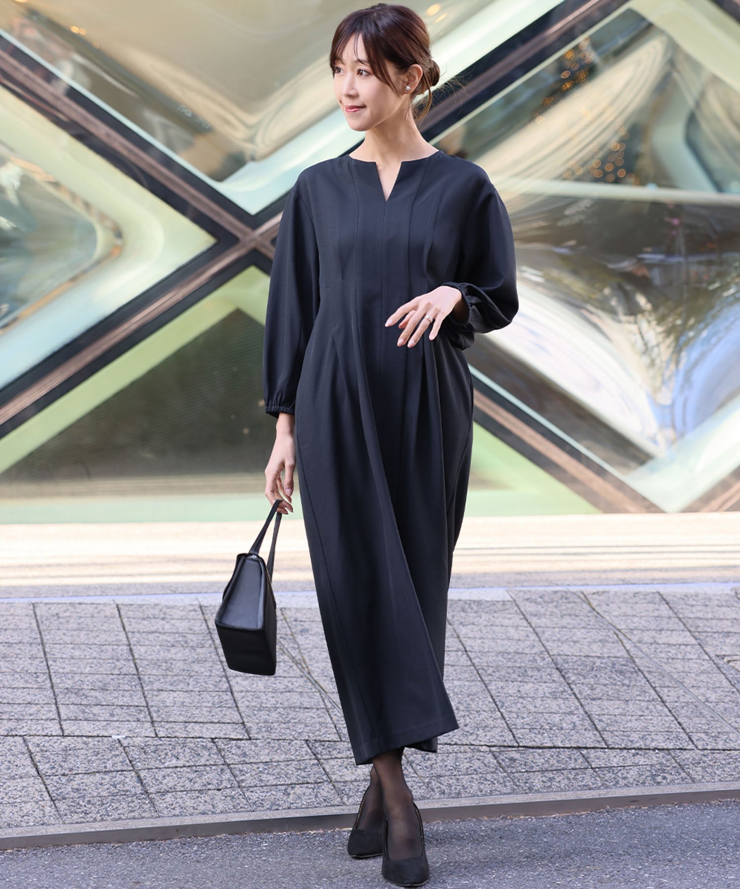 RIVER FIELD & Co.｜【喪服・礼服】フォーマルワンピース ロング