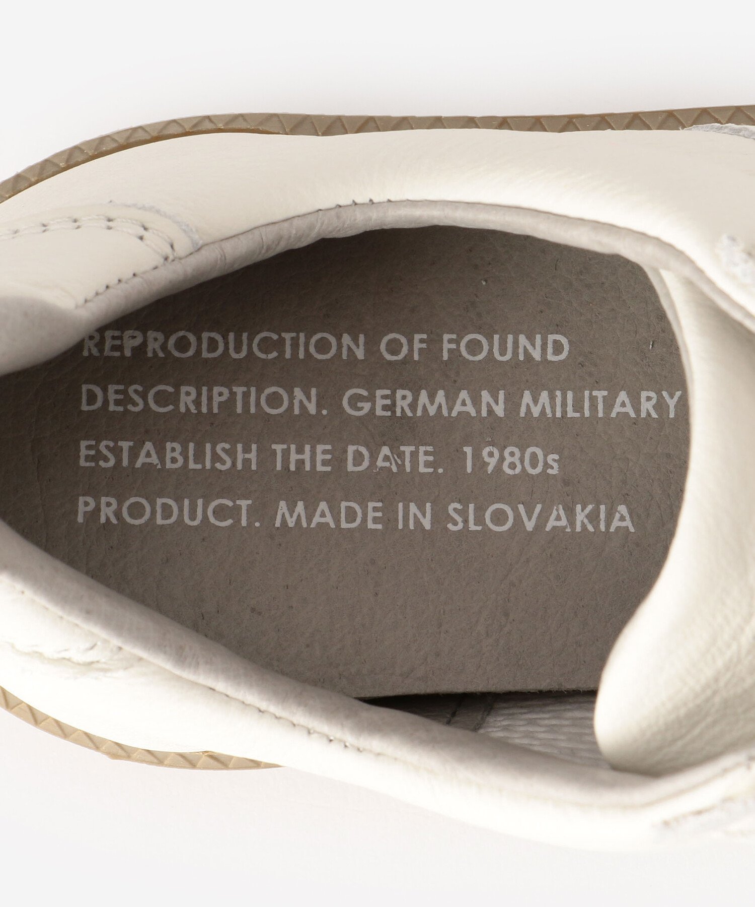 German Military Trainer bshop別注 REPRODUCTION OF FOUND | 〈別注〉GERMAN MILITARY TRAINER MEN