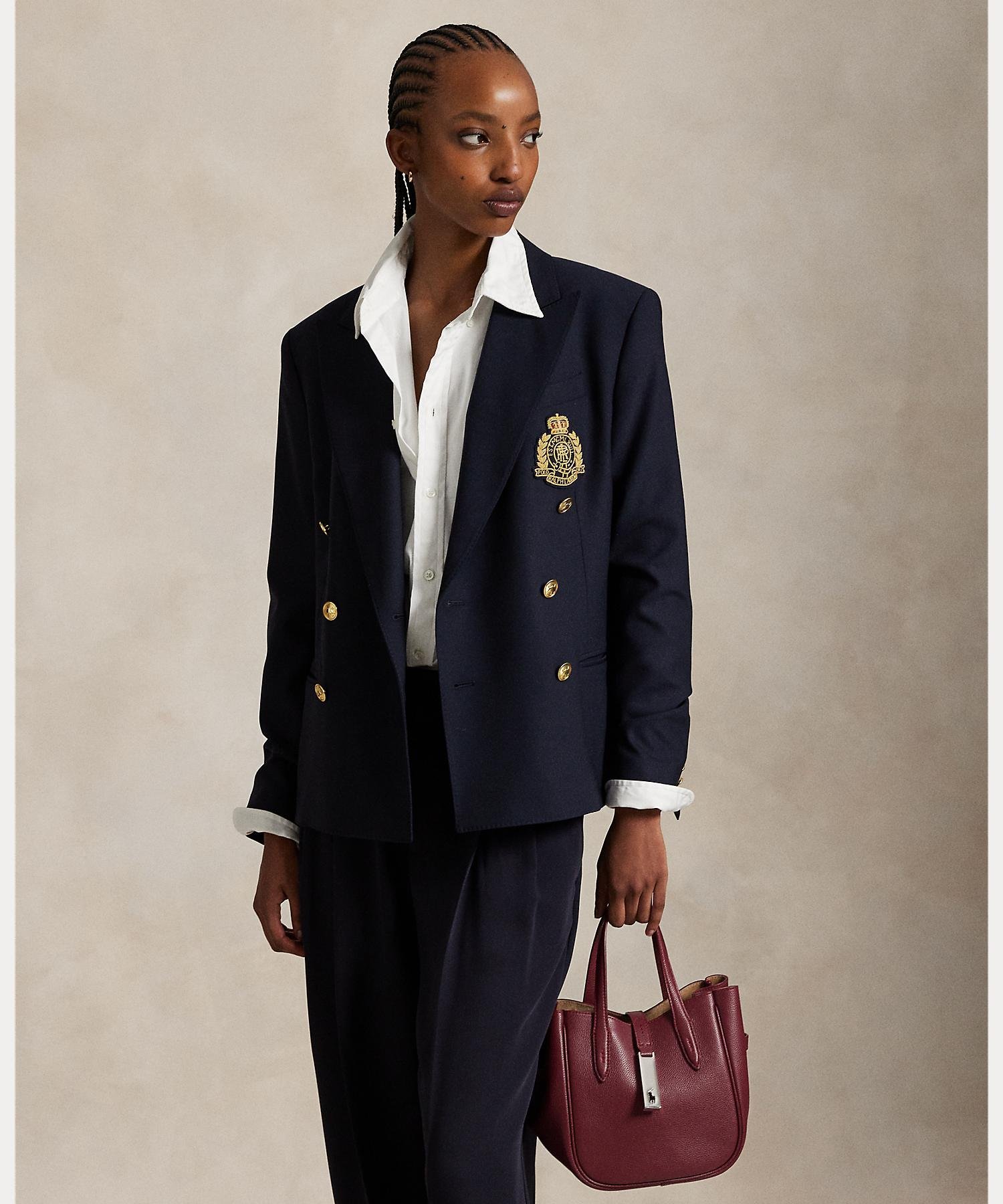 RALPH LAUREN｜ダブルブレステッド クレスト ブレザー | Rakuten
