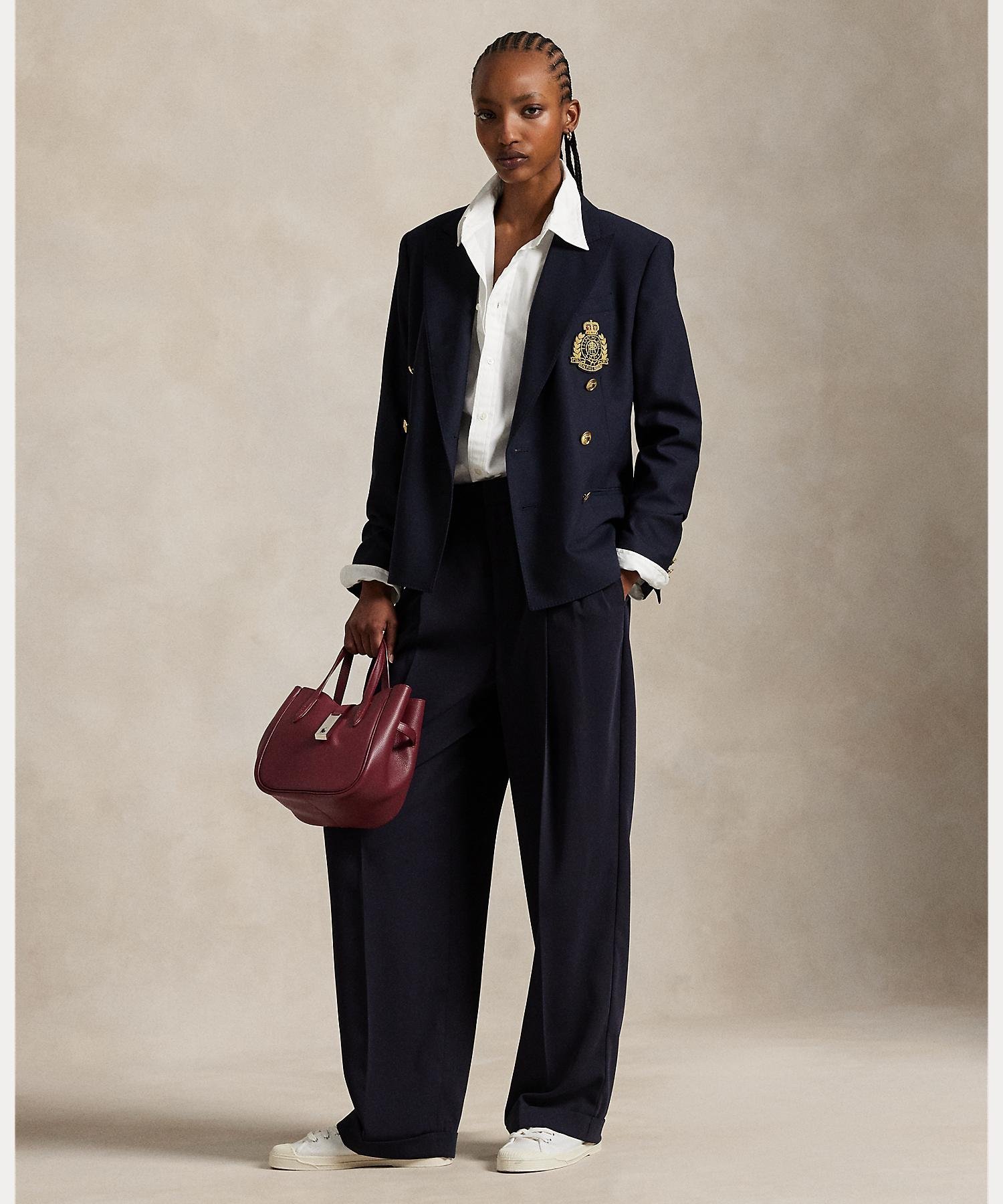 RALPH LAUREN｜ダブルブレステッド クレスト ブレザー | Rakuten