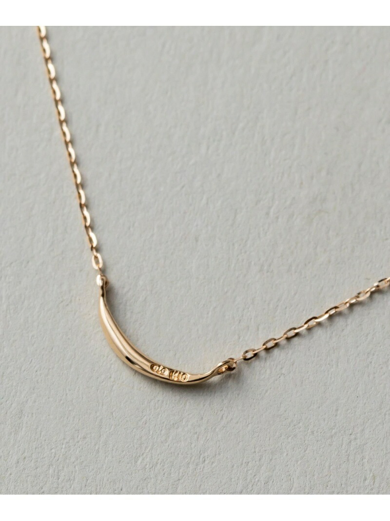 ete｜[レイヤード] K10YG クレセントムーン ネックレス | Rakuten