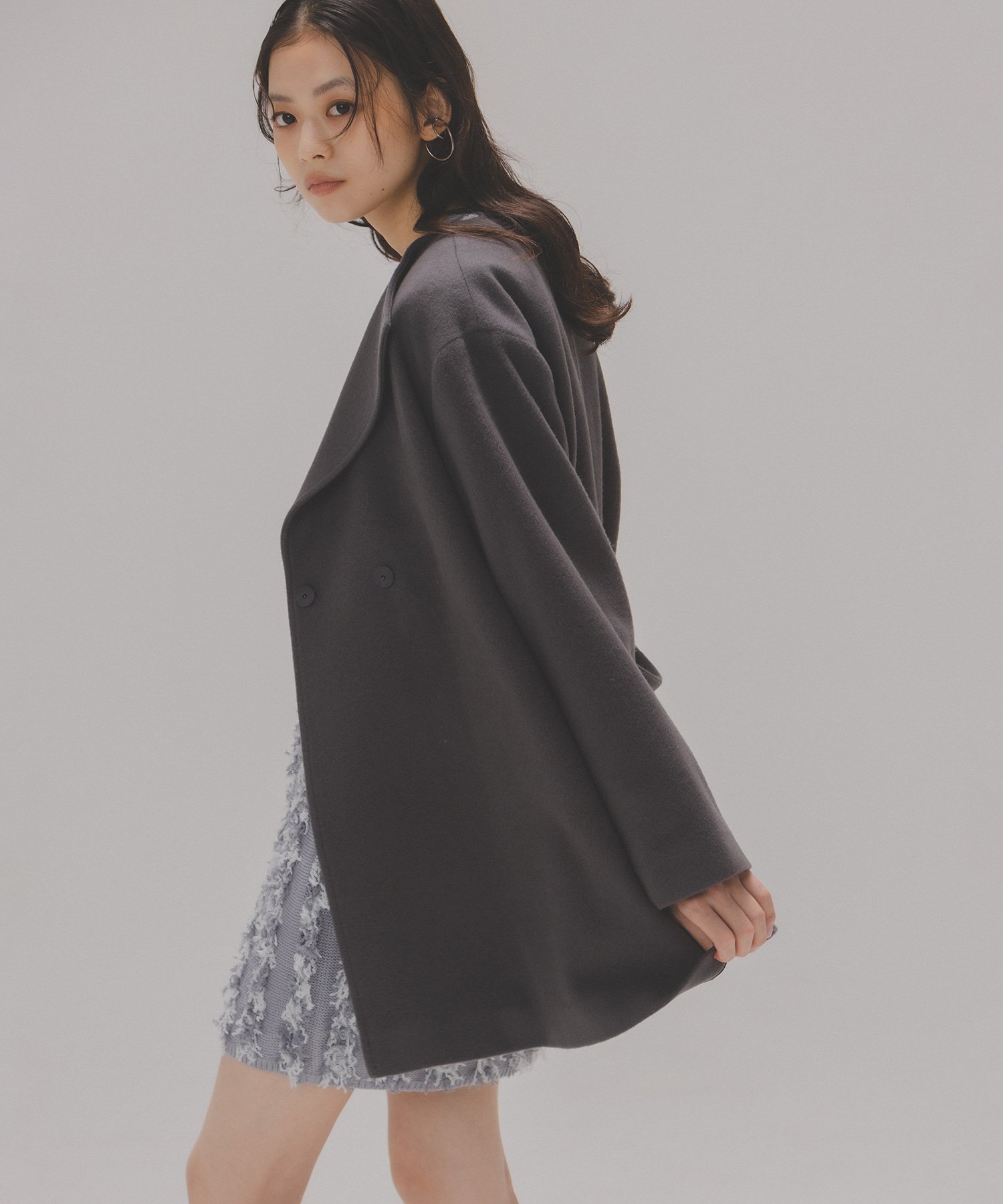 NATURAL BEAUTY BASIC｜ベルテッドミディコート | Rakuten Fashion