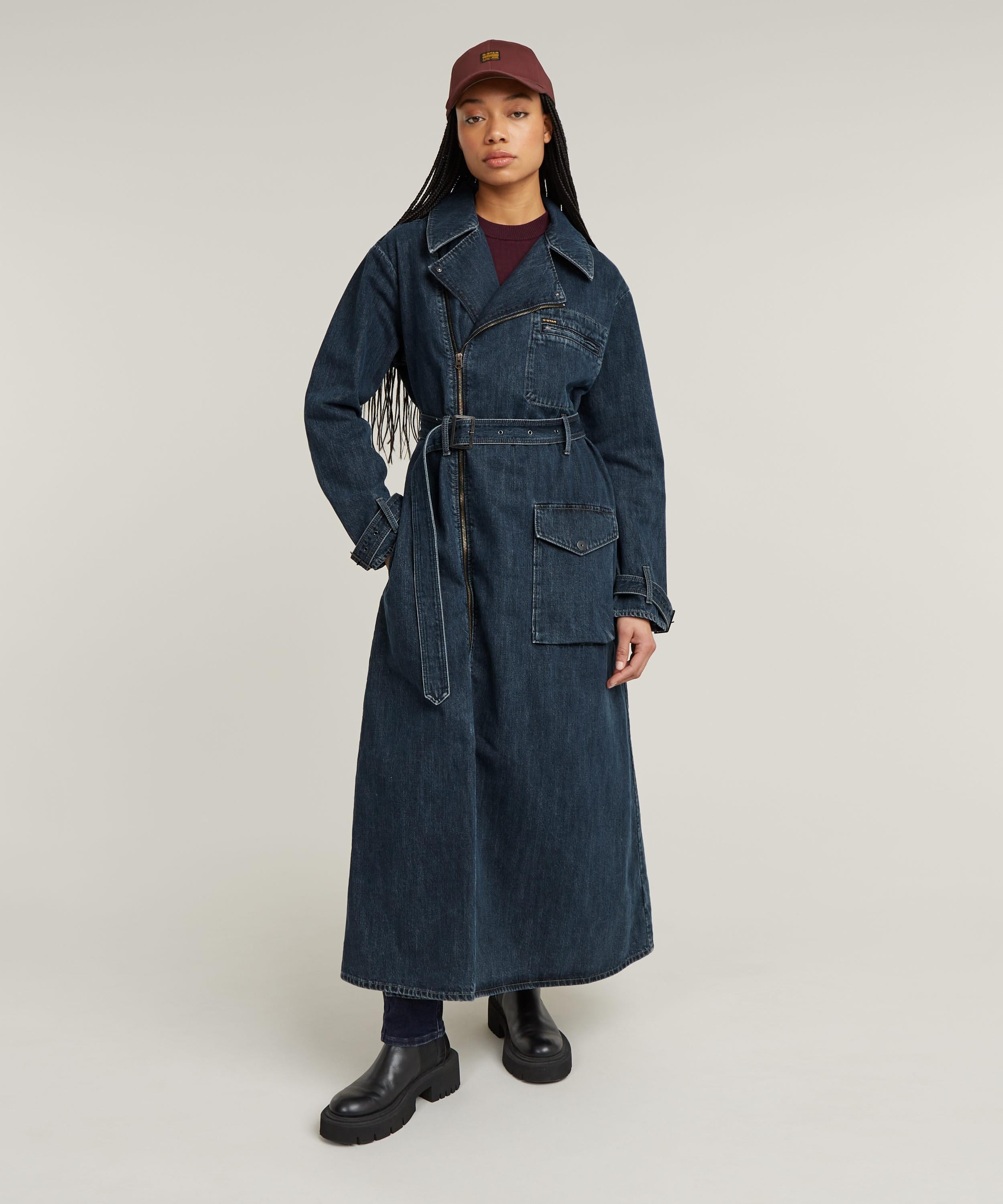 G-Star RAW｜【公式ショップ】LONG BIKER TRENCH/バイカージャケット
