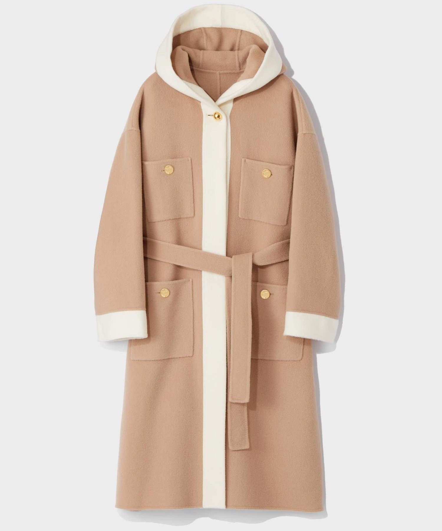 GRACE CONTINENTAL｜ラインフードリバーコート | Rakuten Fashion(楽天