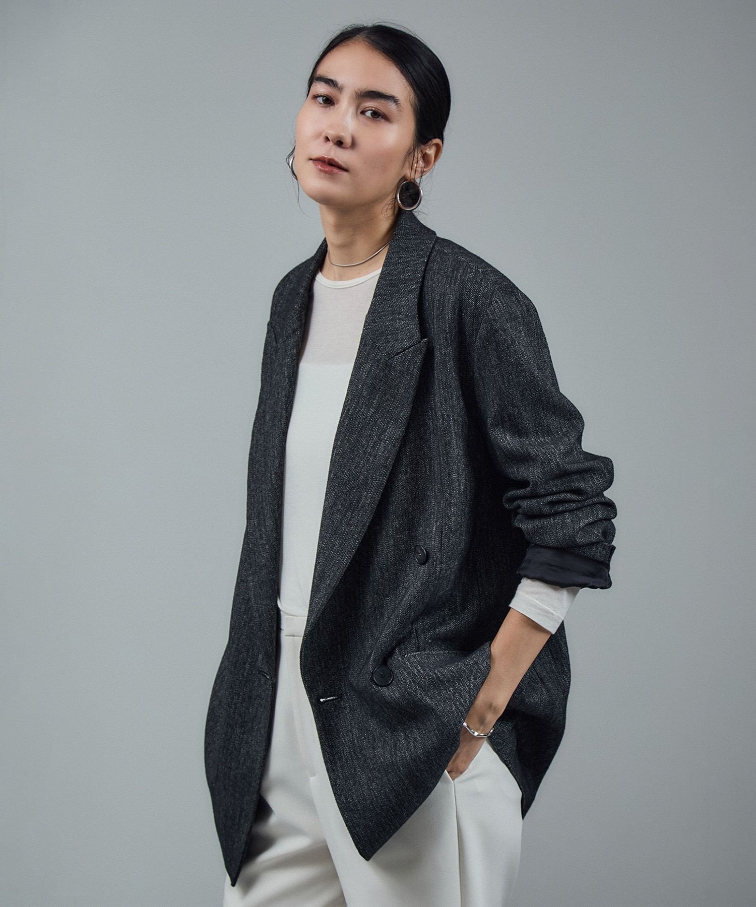 SALON adam et rope'｜Riopele(リオペル)ビスコースウールツイルダブル