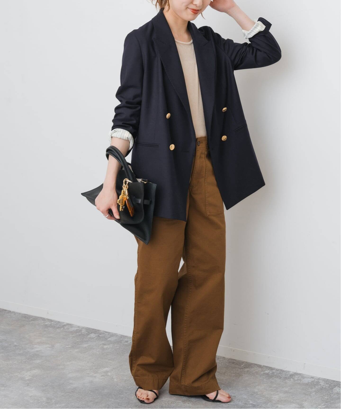 Spick & Span｜ウールブレンドダブルブレストジャケット | Rakuten