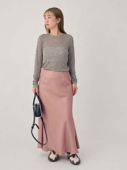 emmi｜シャイニーサテンナロースカート | Rakuten Fashion(楽天