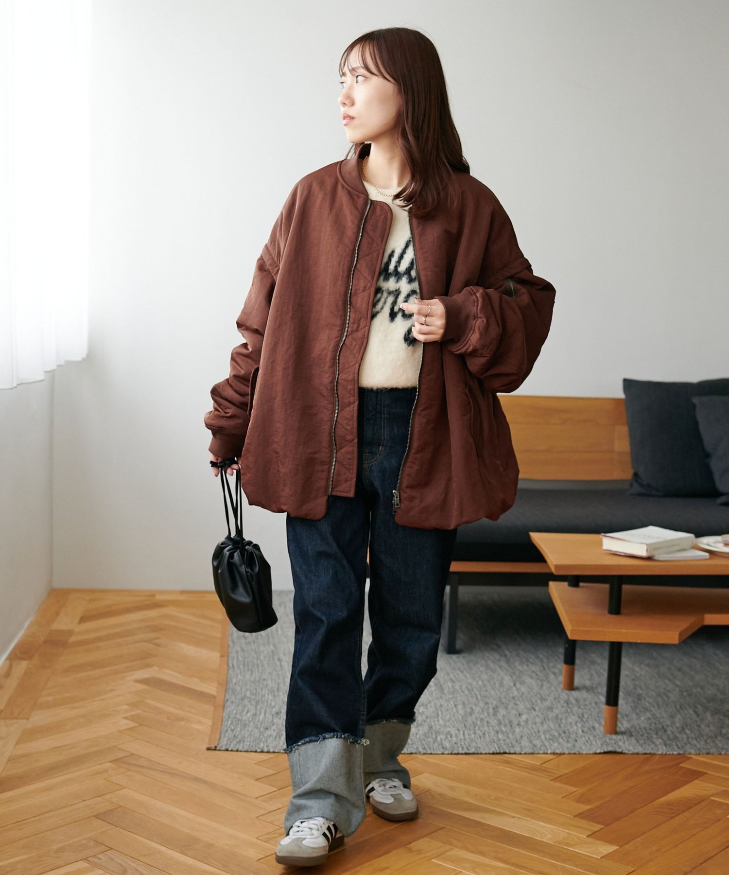 Discoat｜【ユニセックス】デタッチャブル2WAYメモリーボンバー