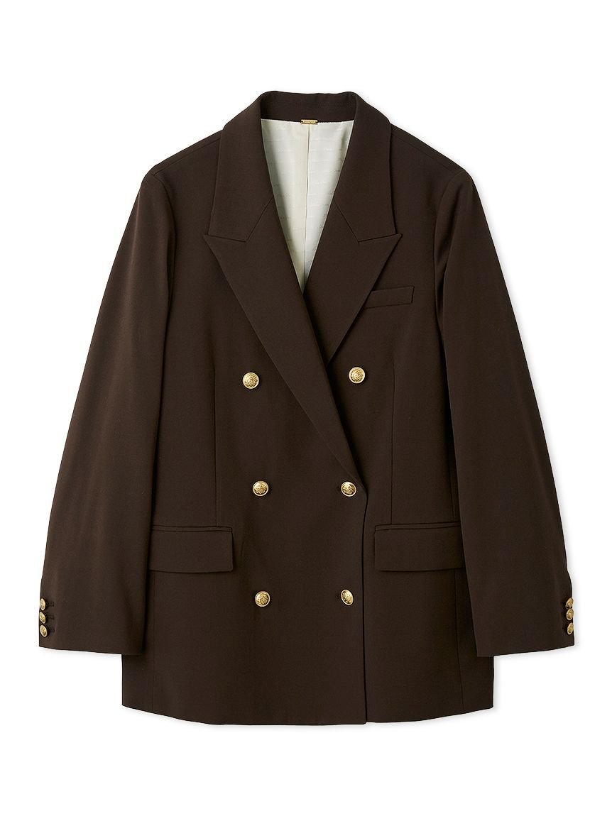 Mila Owen｜金釦ダブルブレストロングブレザー | Rakuten Fashion(楽天
