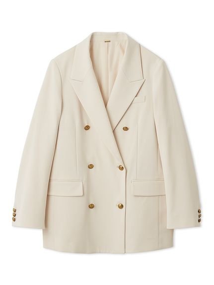 Mila Owen｜金釦ダブルブレストロングブレザー | Rakuten Fashion(楽天