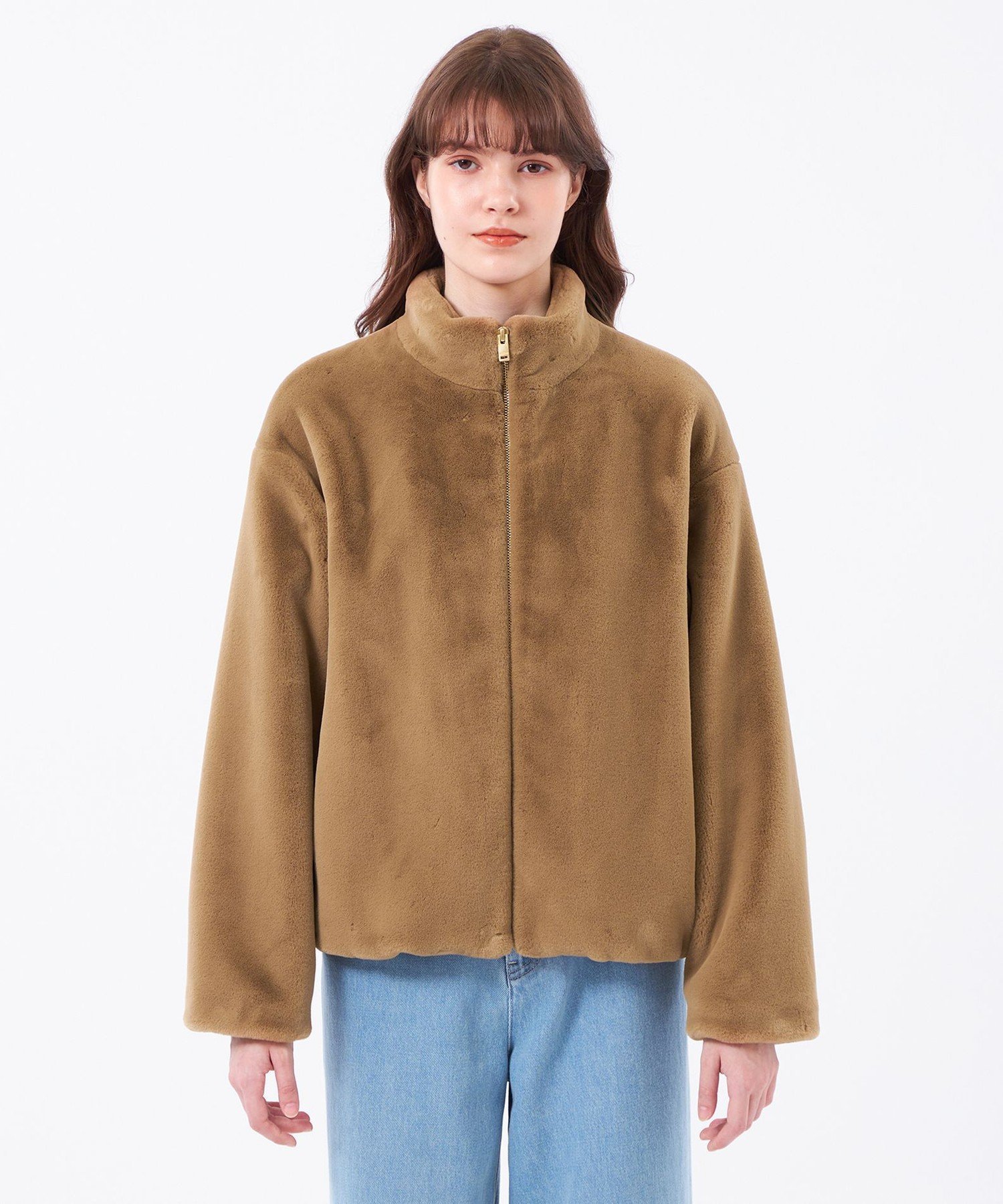 MACKINTOSH PHILOSOPHY｜フェイクファースタンドブルゾン | Rakuten