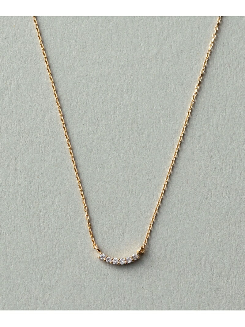 ete｜[レイヤード] K10YG クレセントムーン ネックレス | Rakuten