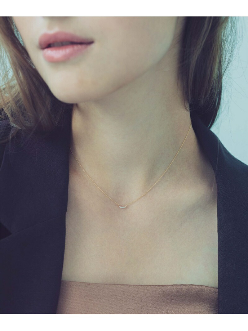 ete｜[レイヤード] K18YG ダイヤモンド ネックレス | Rakuten Fashion