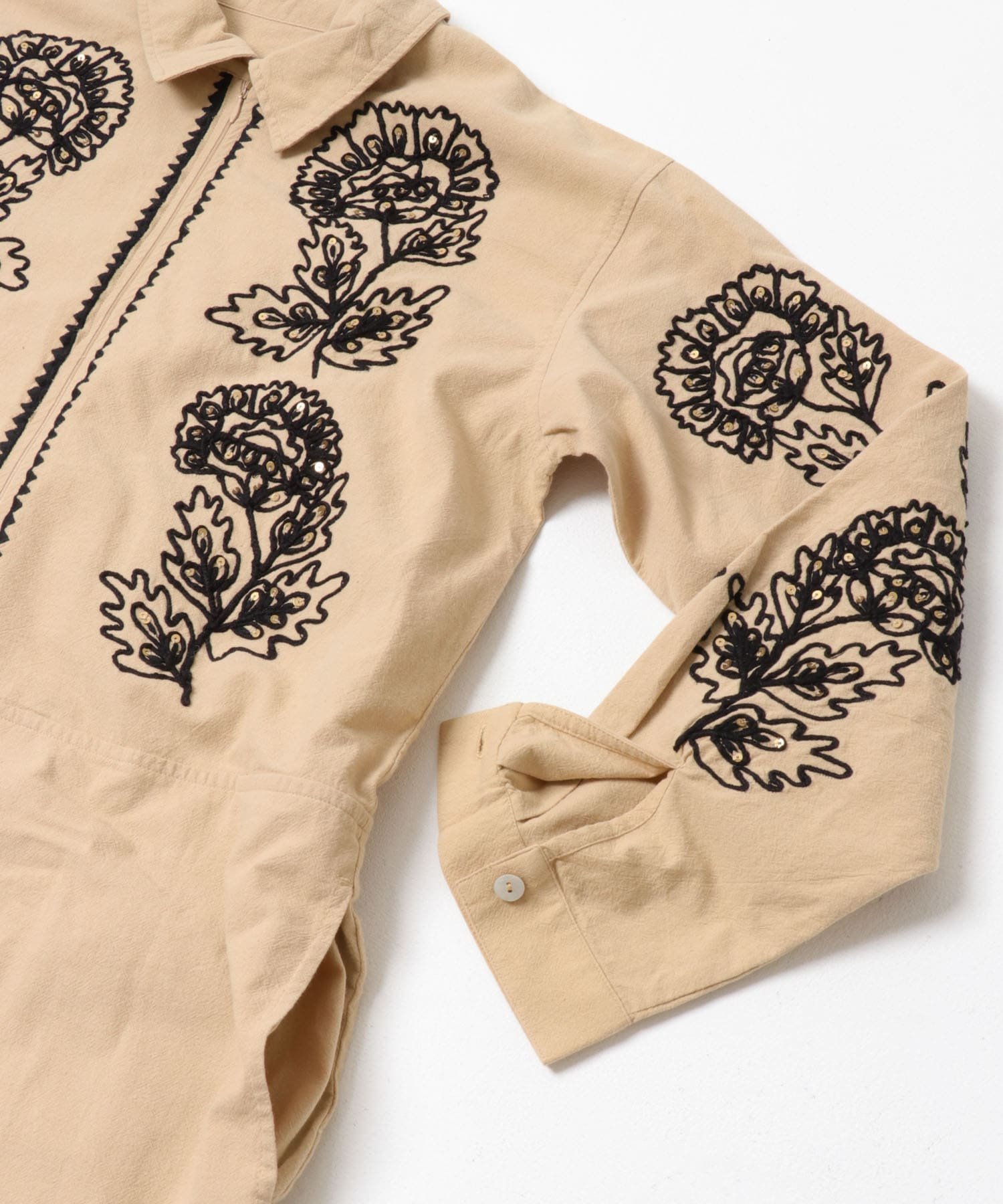 Sonny Label｜sara mallika コットンエンブロイダリーオールインワン