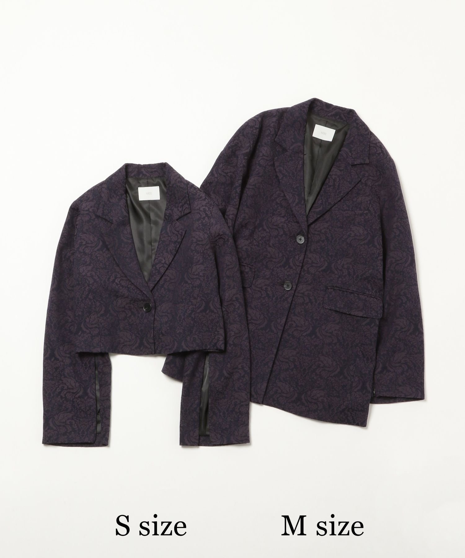 HARE｜【2サイズ展開】VINTAGEジャガード2WAYジャケット | Rakuten