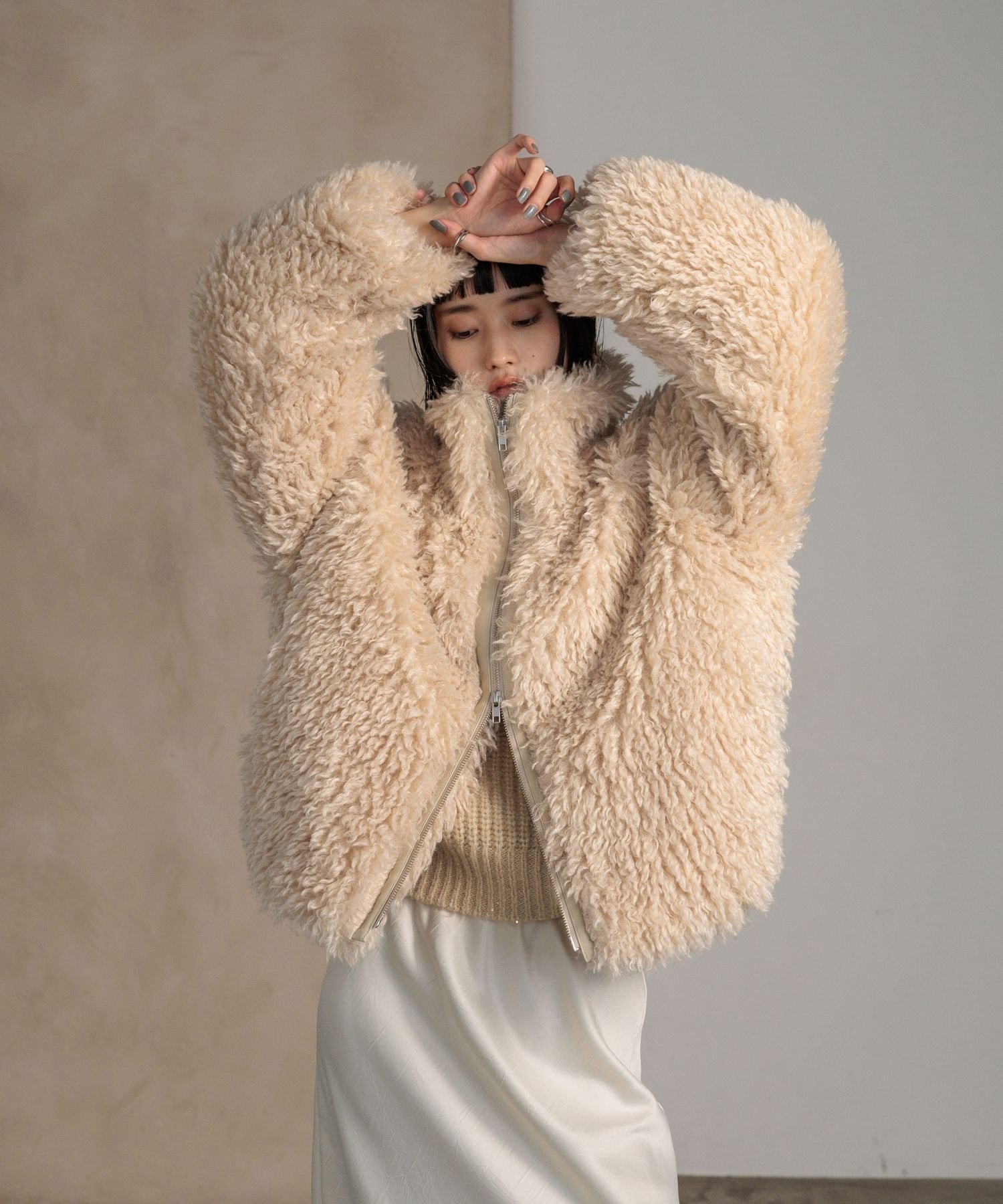 LOWRYS FARM｜プードルファーブルゾン | Rakuten Fashion(楽天