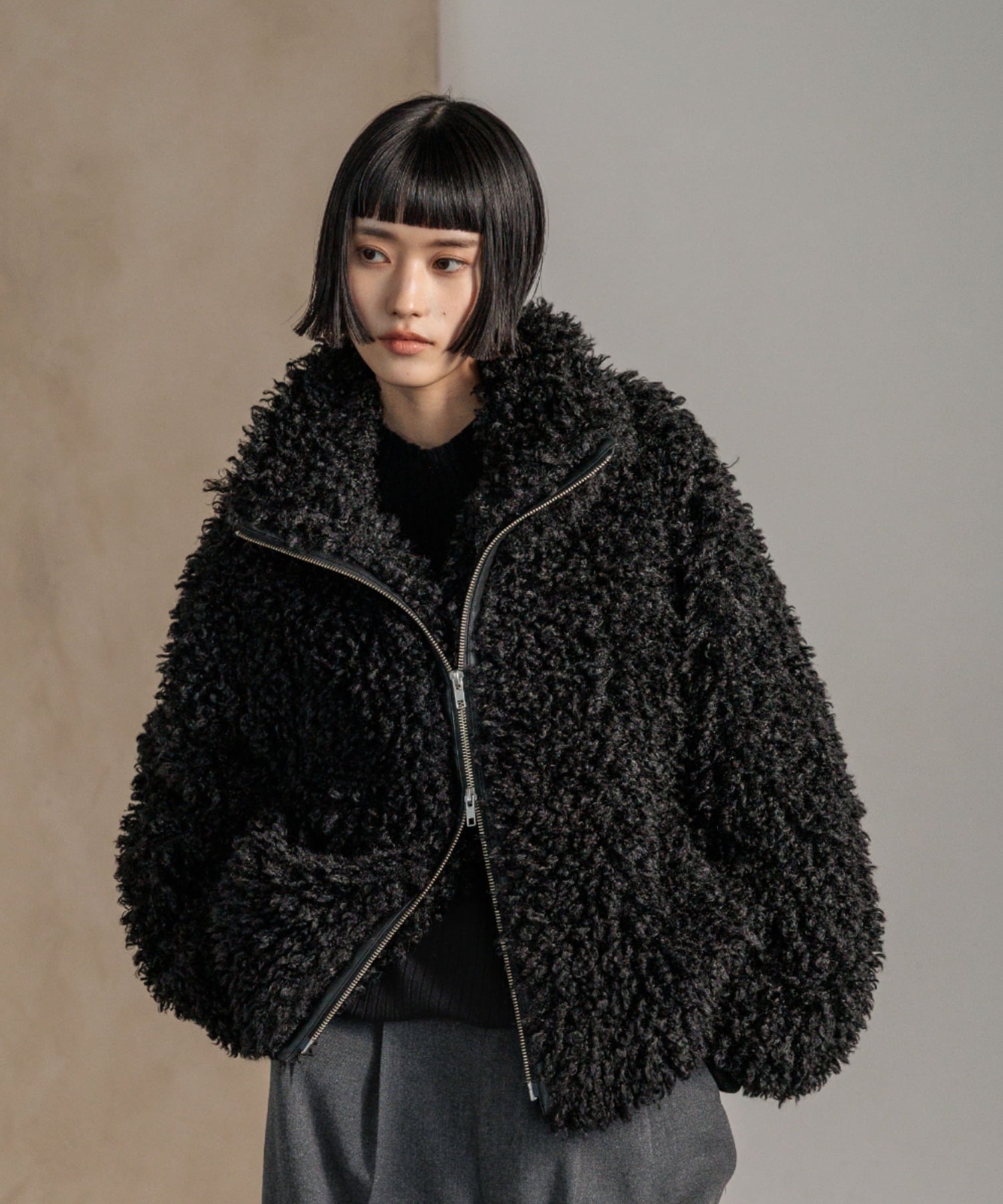 LOWRYS FARM｜プードルファーブルゾン | Rakuten Fashion(楽天