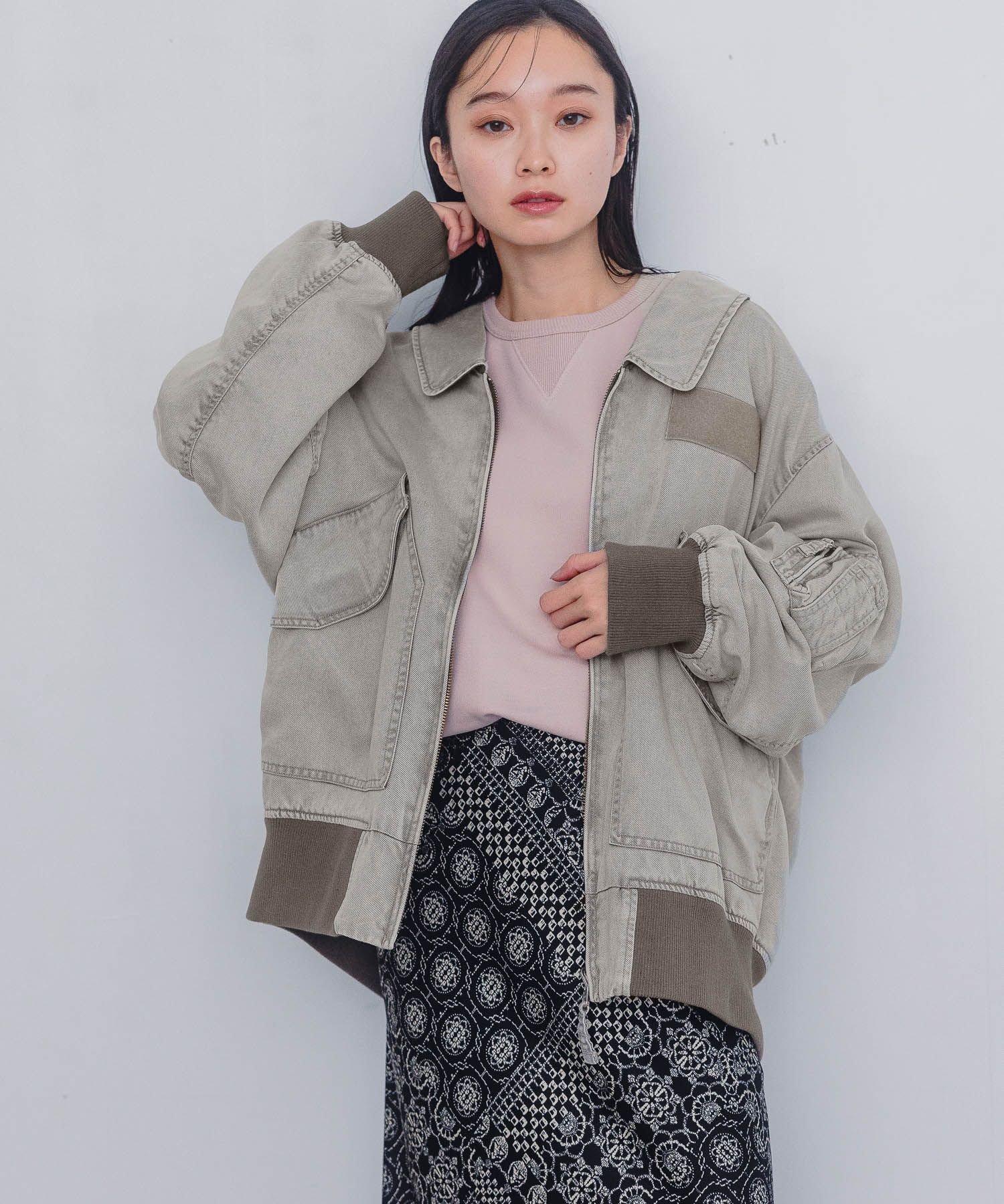 JEANASIS｜リバーシブルフライトジャケット | Rakuten Fashion(楽天