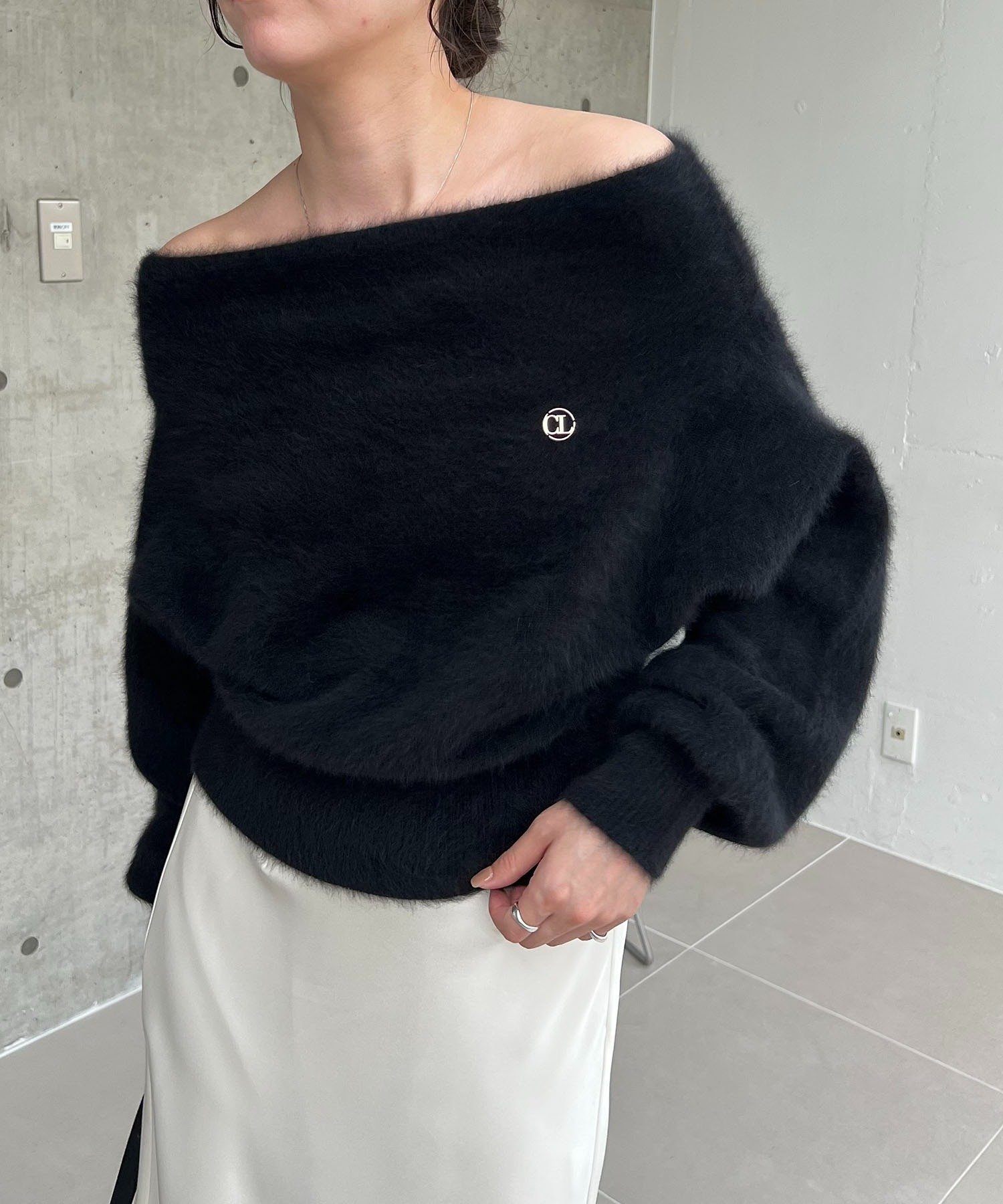 0322yit 様【CAPRICIEUX LE'MAGE】FOXドルマンニット CAPRICIEUX LE'MAGE｜【上質な着心地/全骨格細見え】<C.L>FOXカシミア