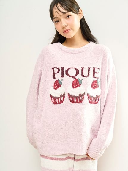 gelato pique｜モチーフジャガードプルオーバー | Rakuten Fashion