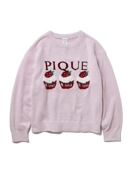 gelato pique｜モチーフジャガードプルオーバー | Rakuten Fashion