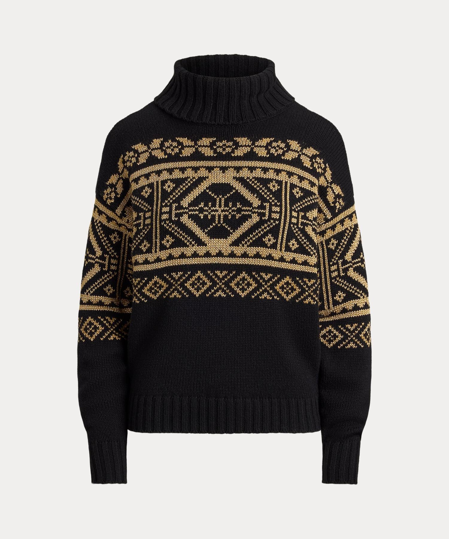 RALPH LAUREN｜フェア アイル ウールブレンド タートルネック セーター