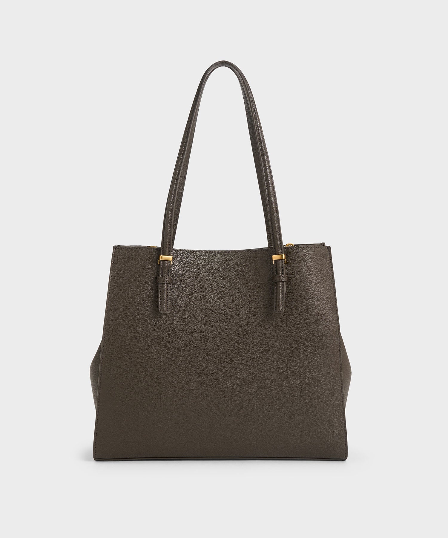 CHARLES & KEITH｜クラシックダブルハンドル トートバッグ | Rakuten