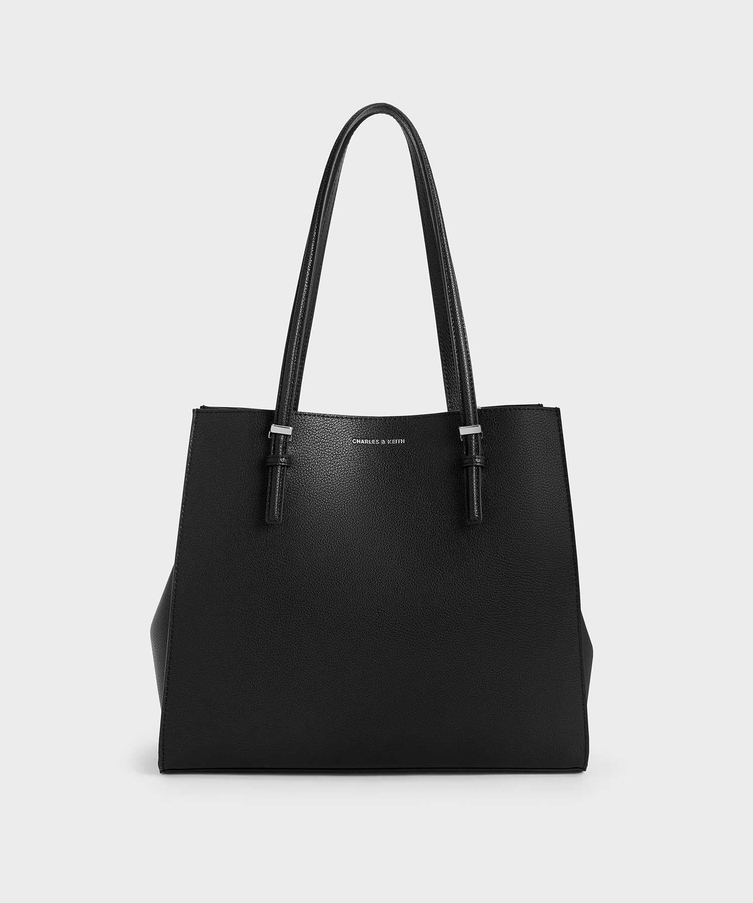 CHARLES & KEITH｜クラシックダブルハンドル トートバッグ | Rakuten