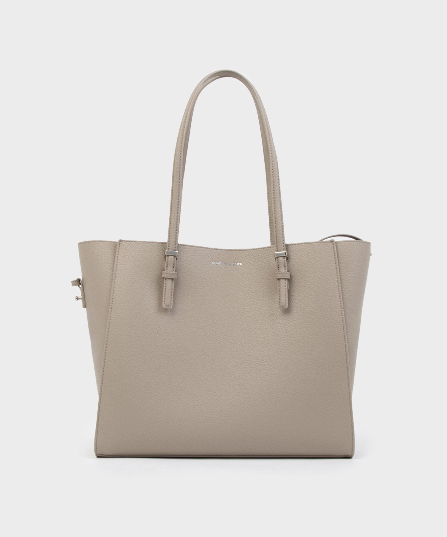 CHARLES & KEITH｜クラシックダブルハンドル トートバッグ | Rakuten