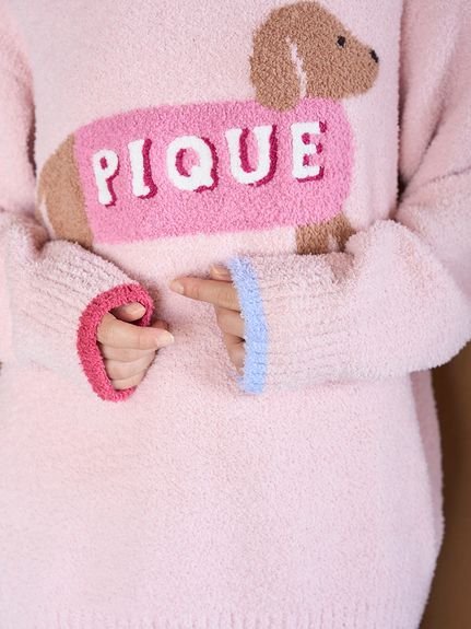 gelato pique｜ベビモコダックスフンドジャガードプルオーバー