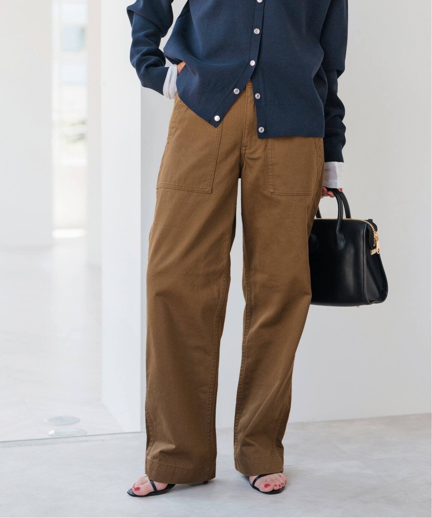 Spick & Span｜《追加》ルーズベイカーパンツ | Rakuten Fashion(楽天