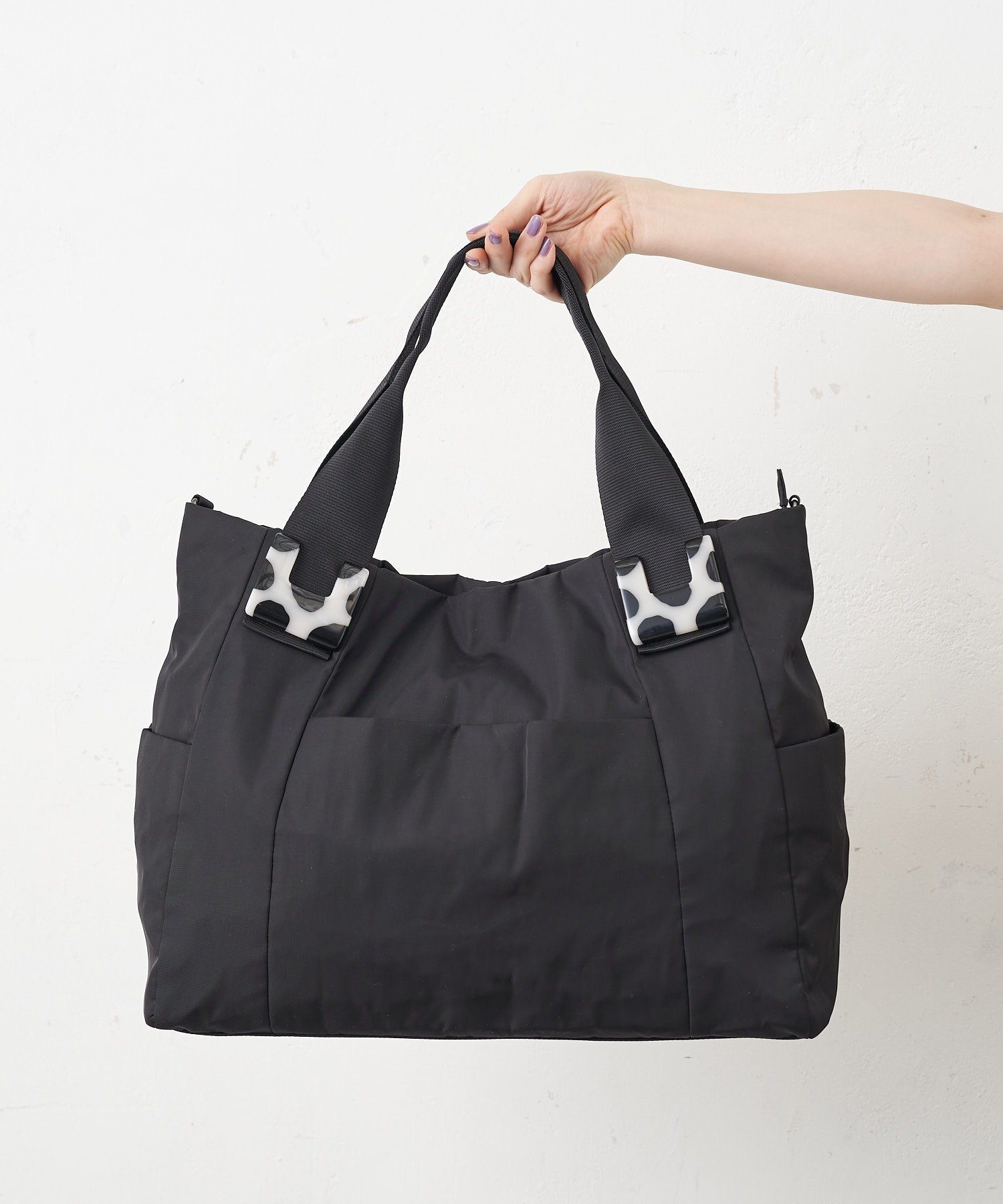 ear PAPILLONNER｜樹脂パーツトートバッグLサイズ | Rakuten Fashion