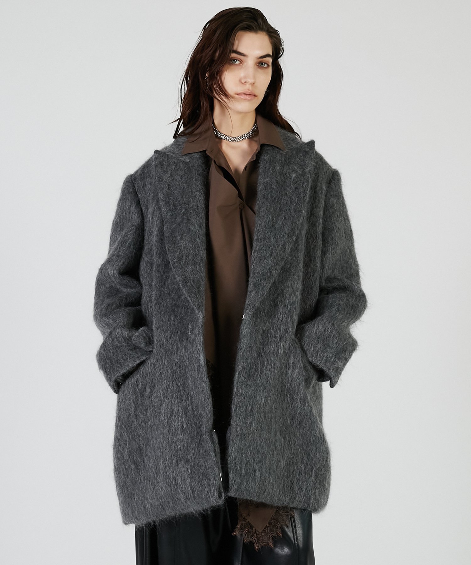 PRANK PROJECT｜モヘアシャギーテーラードコート | Rakuten Fashion