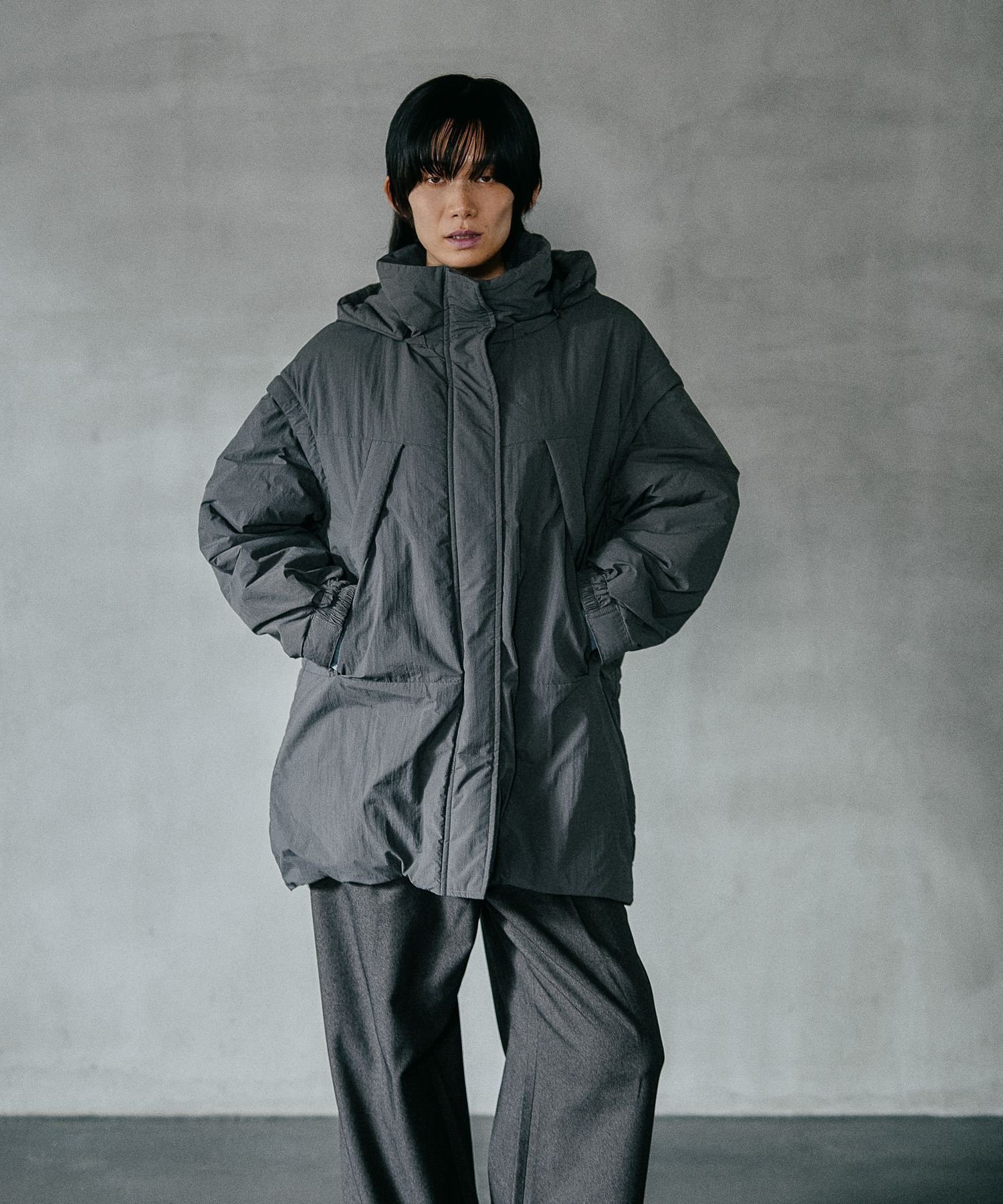 LEPSIM｜【撥水加工付き】エアサーマルマルチWAYロングコート