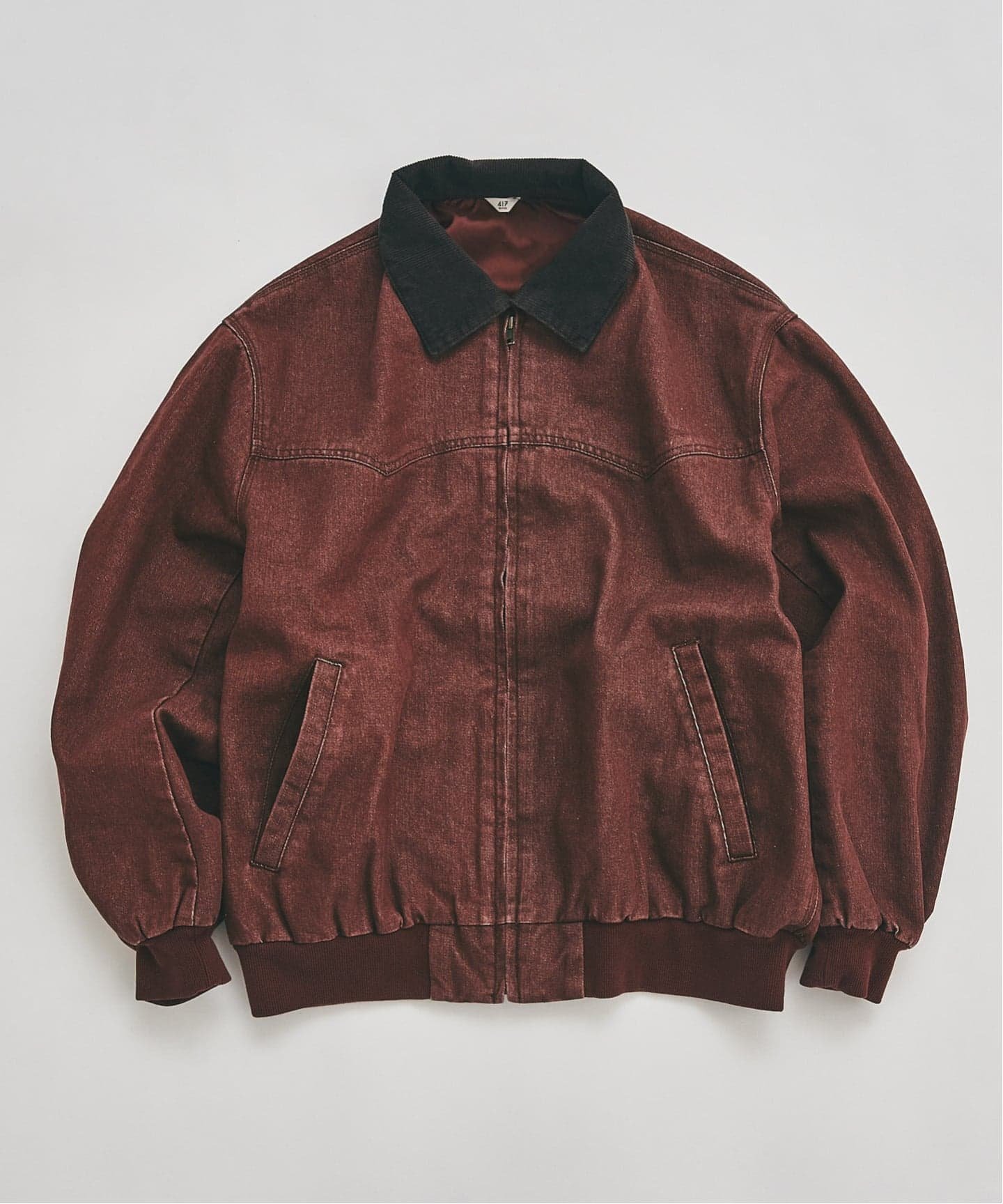 417 EDIFICE｜デニム ジップヨークジャケット | Rakuten Fashion(楽天