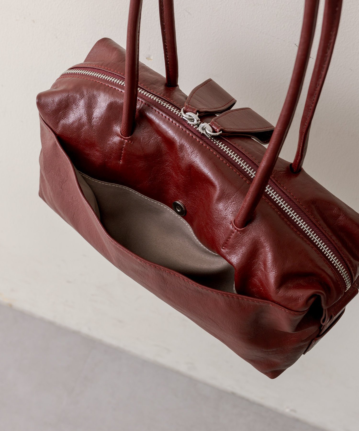 ear PAPILLONNER｜ロングハンドルボストンバッグ | Rakuten Fashion