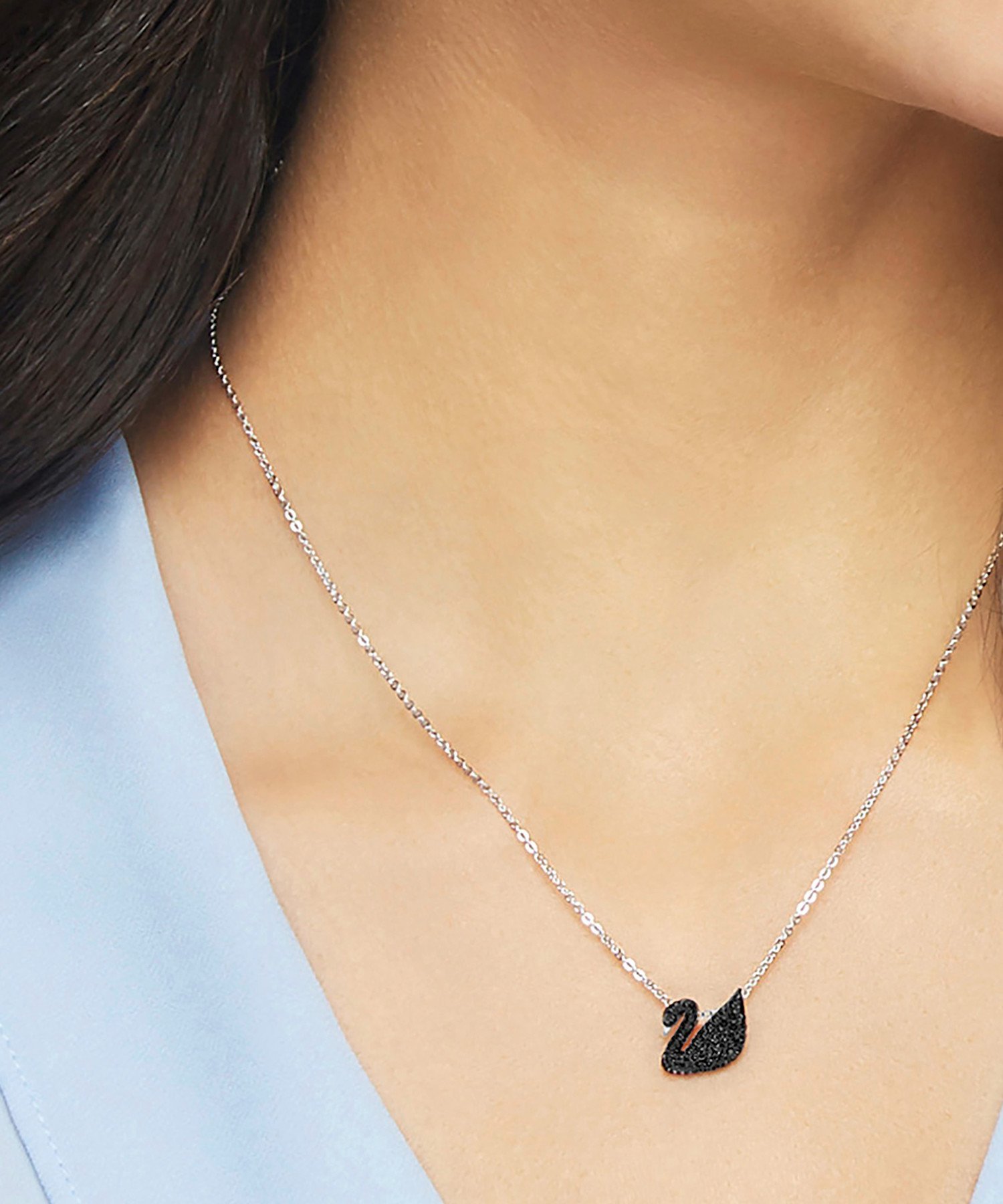 SWAROVSKI｜【公式】【スワロフスキー】Swan ペンダント, スワン, 小