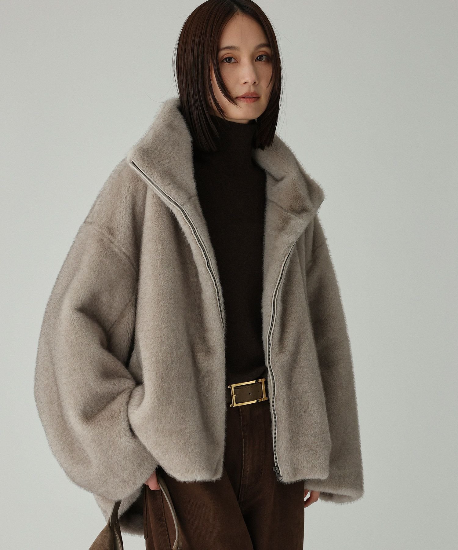 BABYLONE｜ファーショートコート | Rakuten Fashion(楽天ファッション