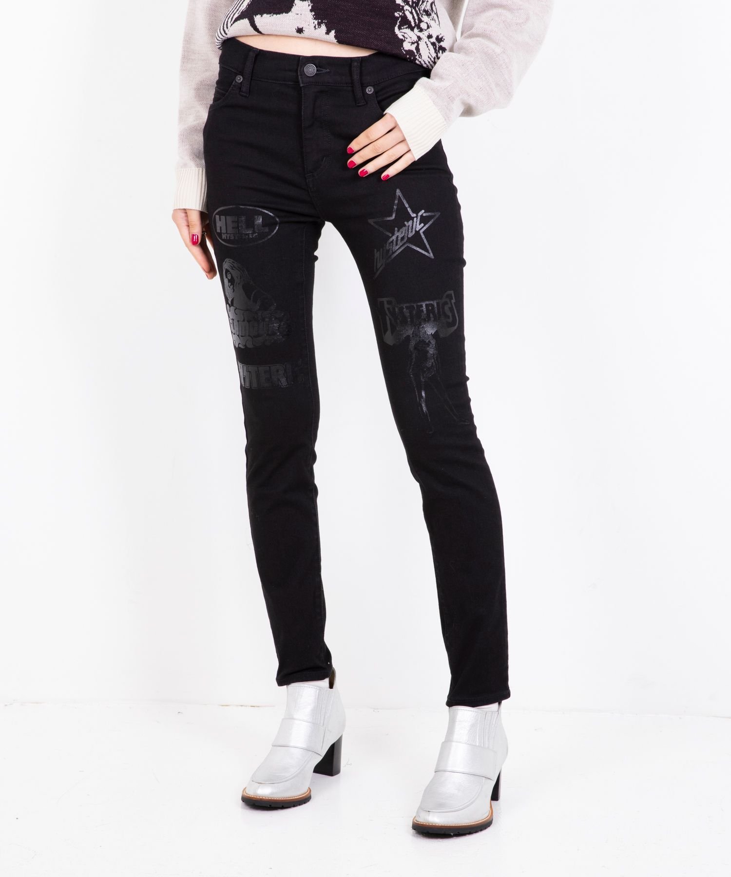 HYSTERIC GLAMOUR｜VIXEN GIRL スキニーデニムパンツ | Rakuten