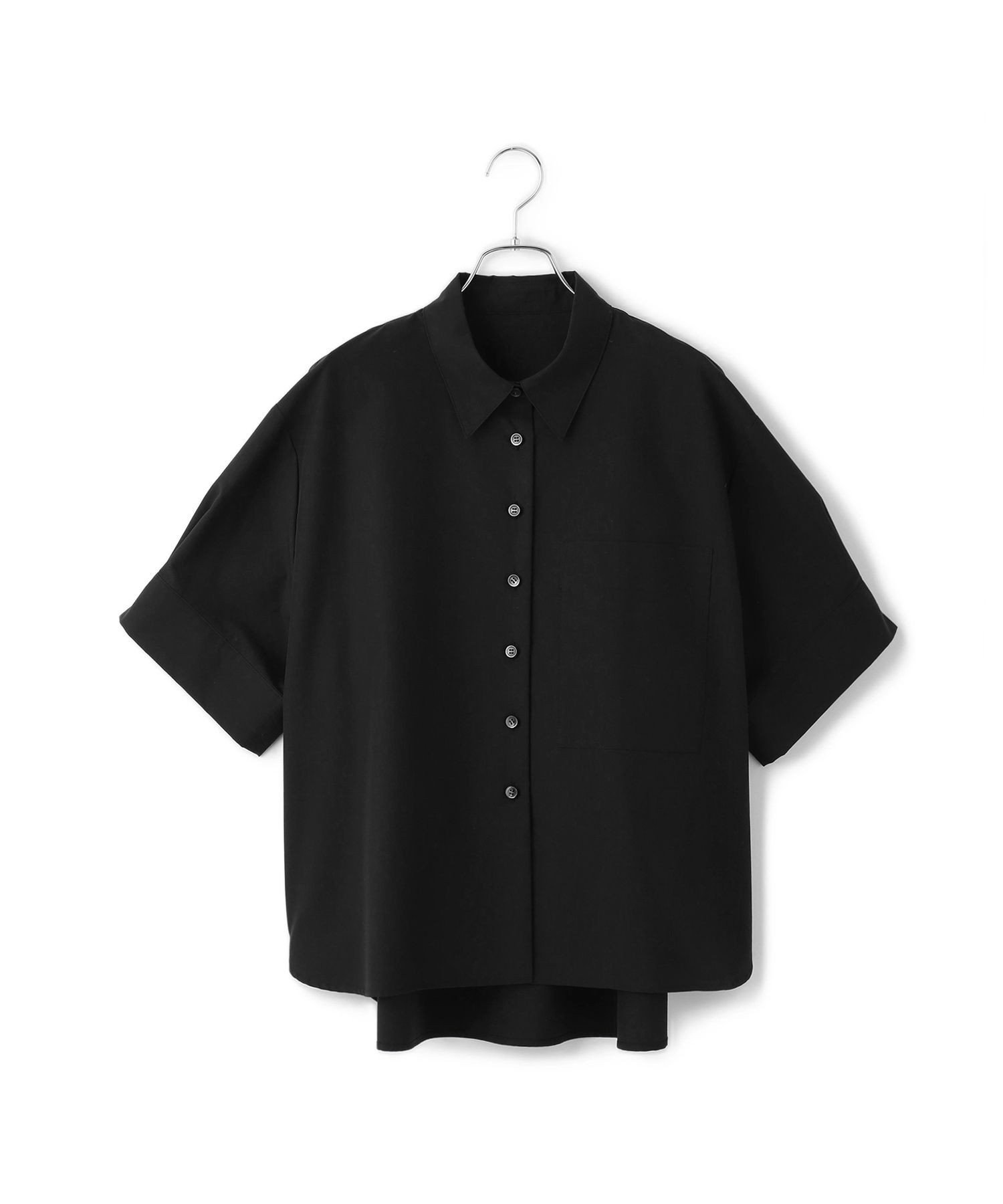 ADAM ET ROPE'｜【サステナブル】バウンスカフステントラインシャツ