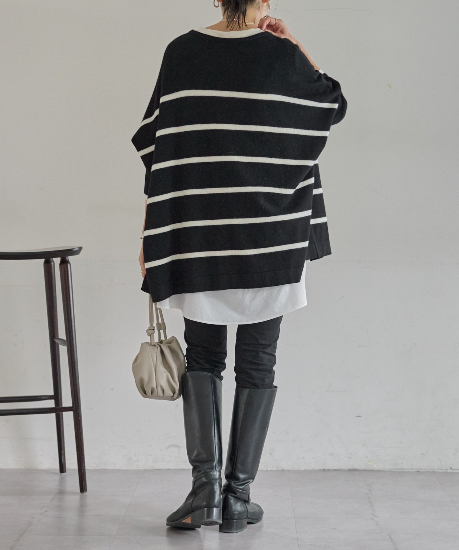 BEARDSLEY｜クルービッグニット(ショート) | Rakuten Fashion(楽天