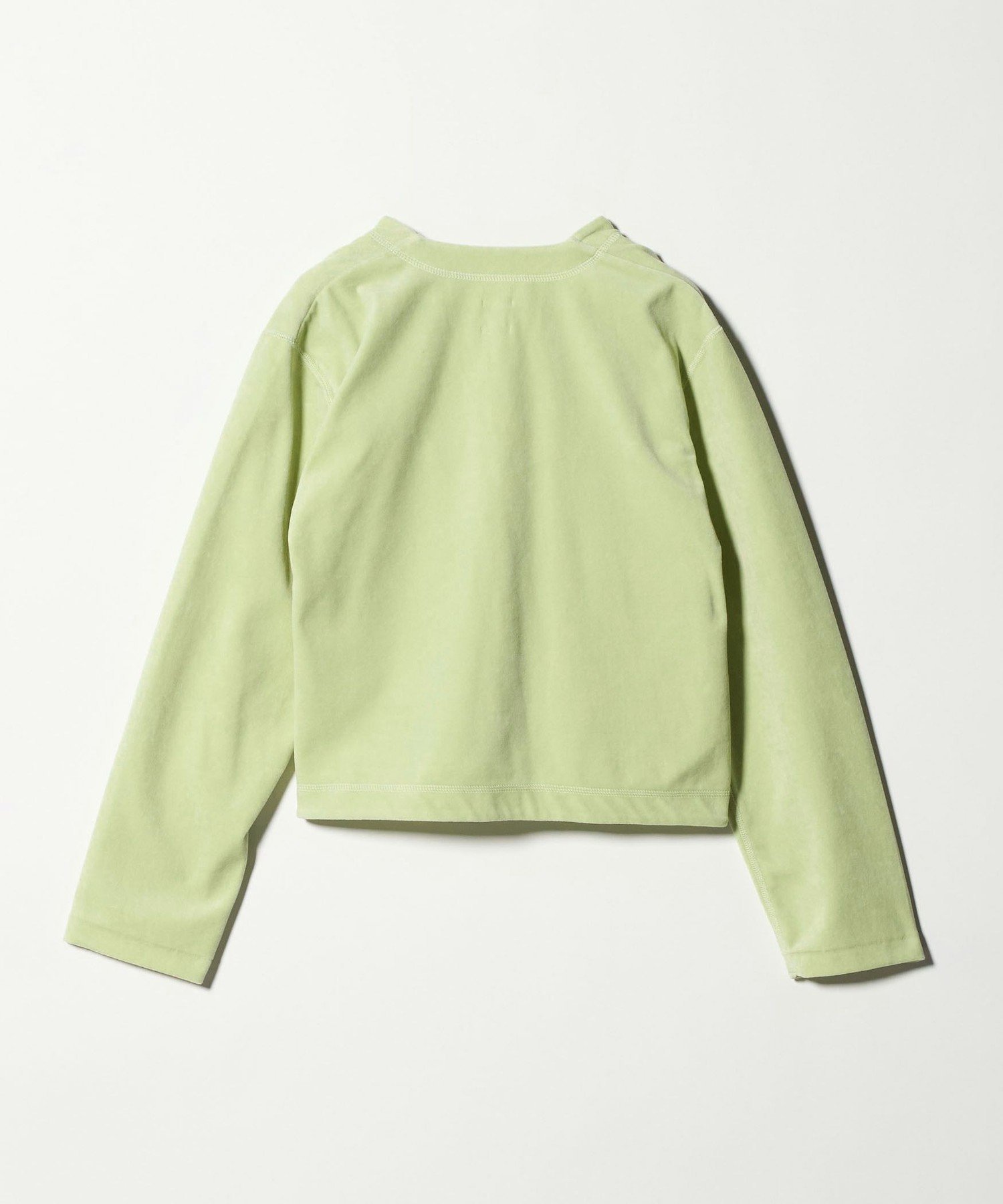 今期2026春夏<6（ROKU）＞ベロア カラー カーディガン 6(ROKU)＞ベロア カラー カーディガン