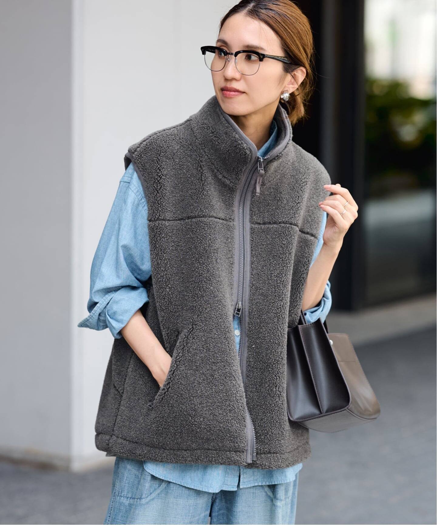 FRAMeWORK｜ウールボアベスト | Rakuten Fashion(楽天ファッション／旧