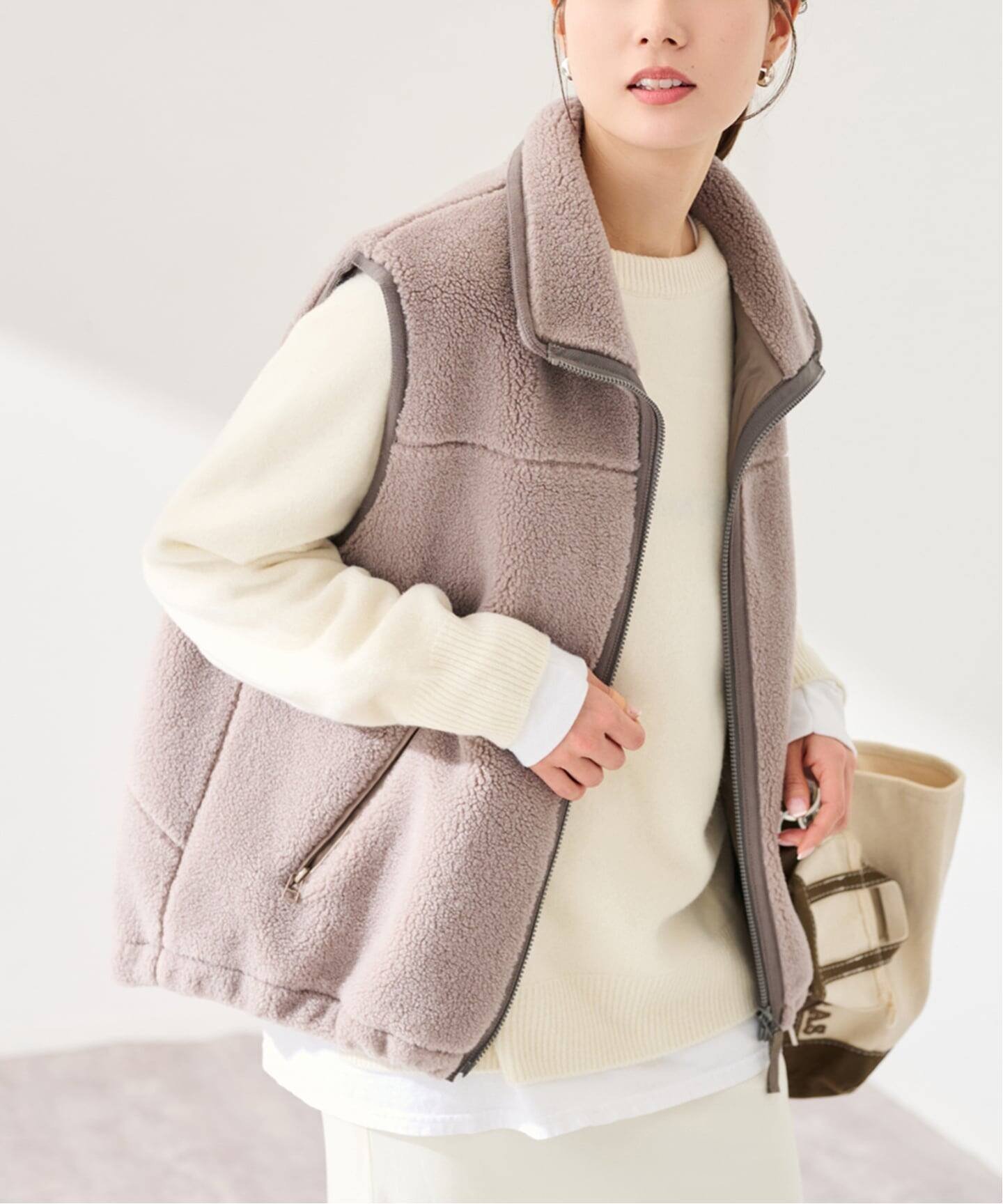 FRAMeWORK｜ウールボアベスト | Rakuten Fashion(楽天ファッション／旧