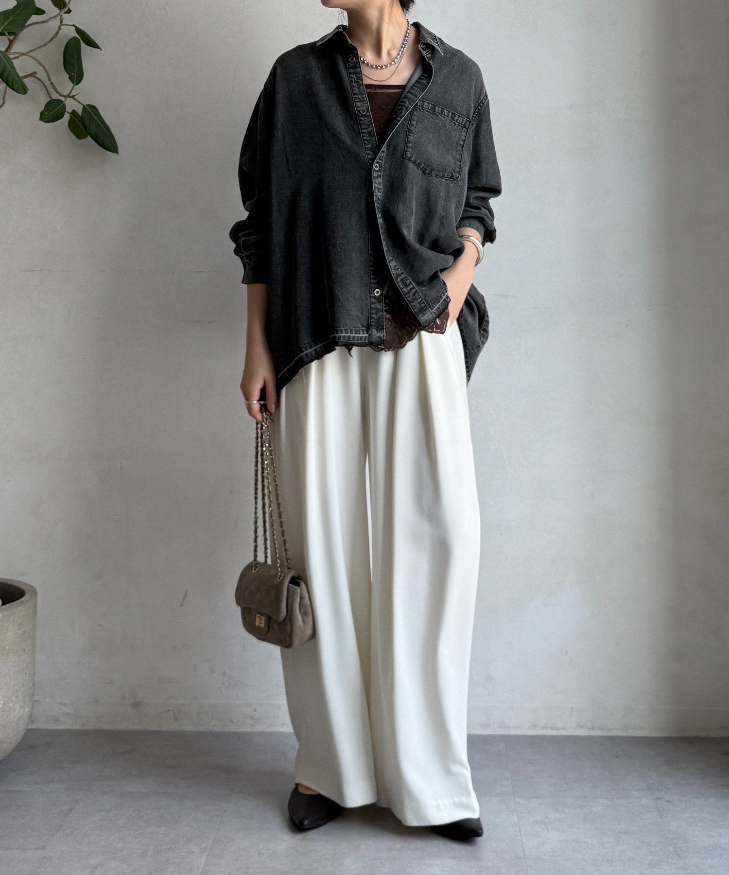 DOUDOU｜リヨセルデニムシャツ | Rakuten Fashion(楽天ファッション