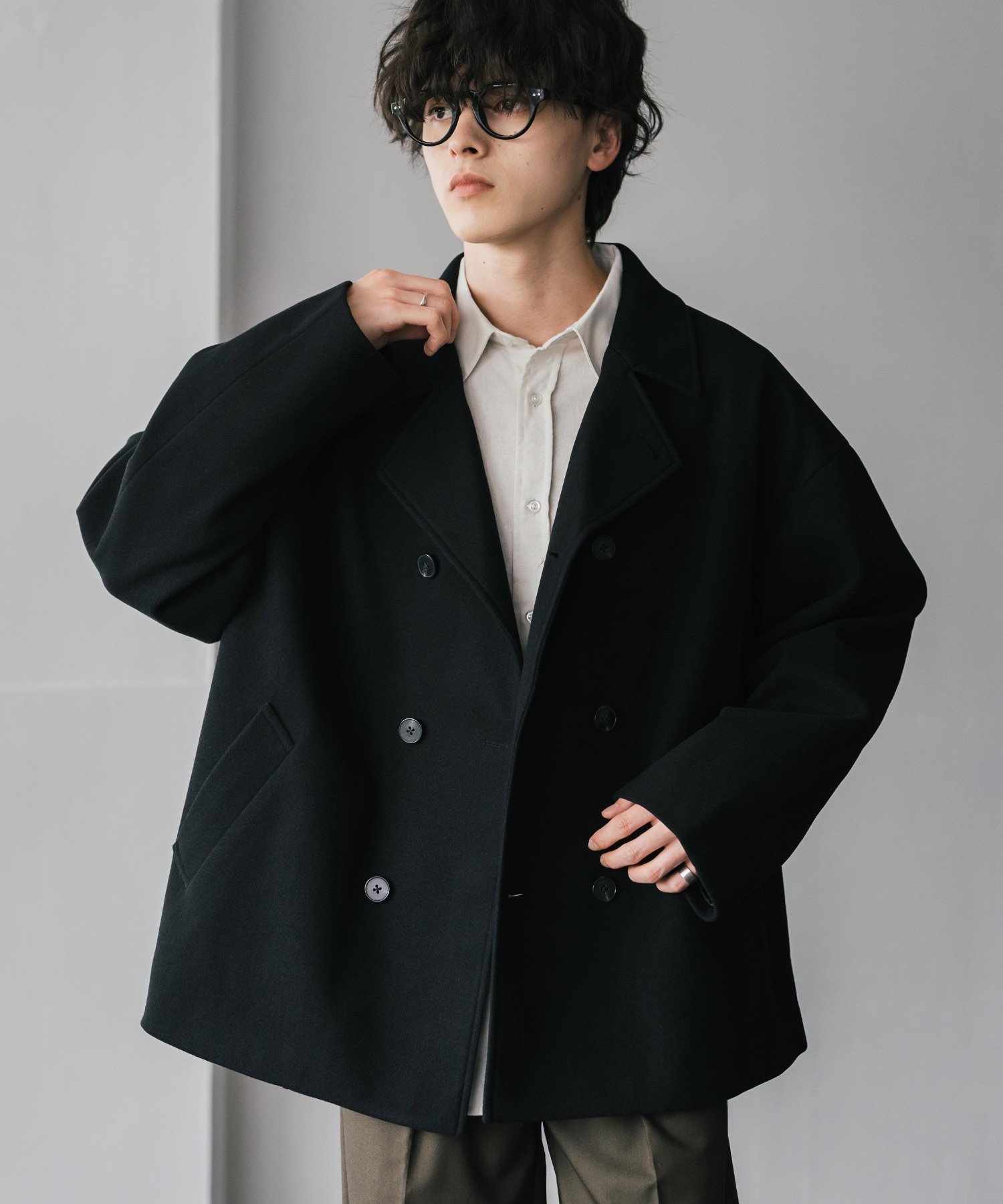 Rocky Monroe｜T/M オーバーサイズダブルブレストPコート | Rakuten